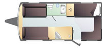 Bailey Orion 450-5 layout