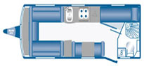Bailey Pegasus II Ancona layout