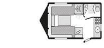 Swift Challenger Sport 382 Layout