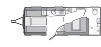 Swift Challenger Sport 544 Layout